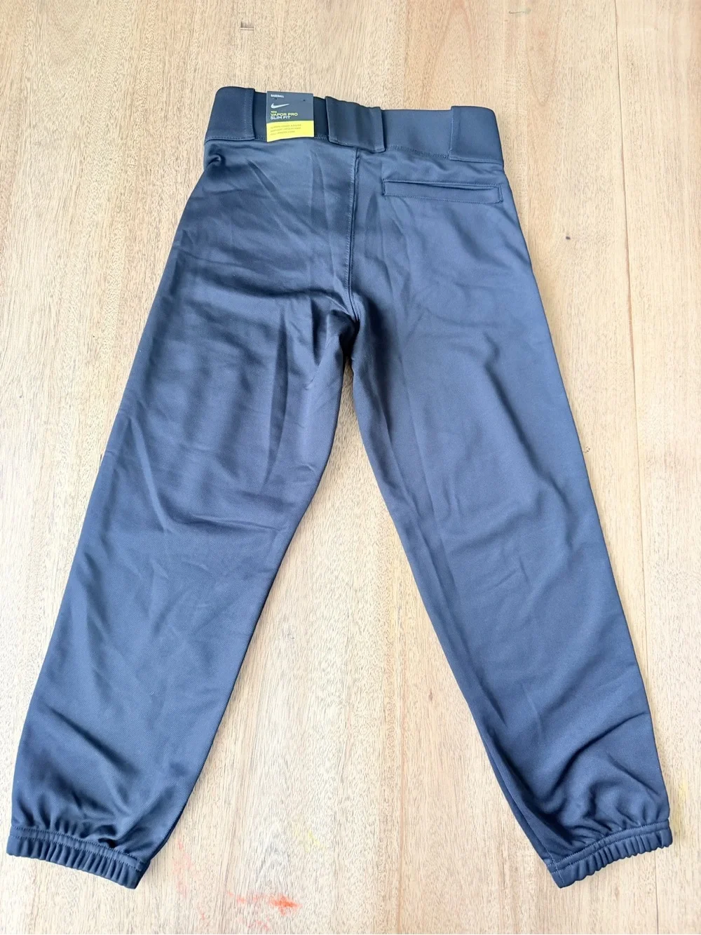 Nike Boys' Vapor Pro Slim Fit Baseball Pants, Youth Small Black, NEW WITH TAGS
